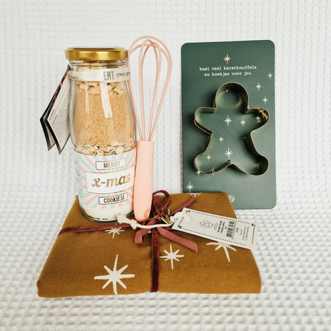 Cadeaubox DIY kerstkoekjes